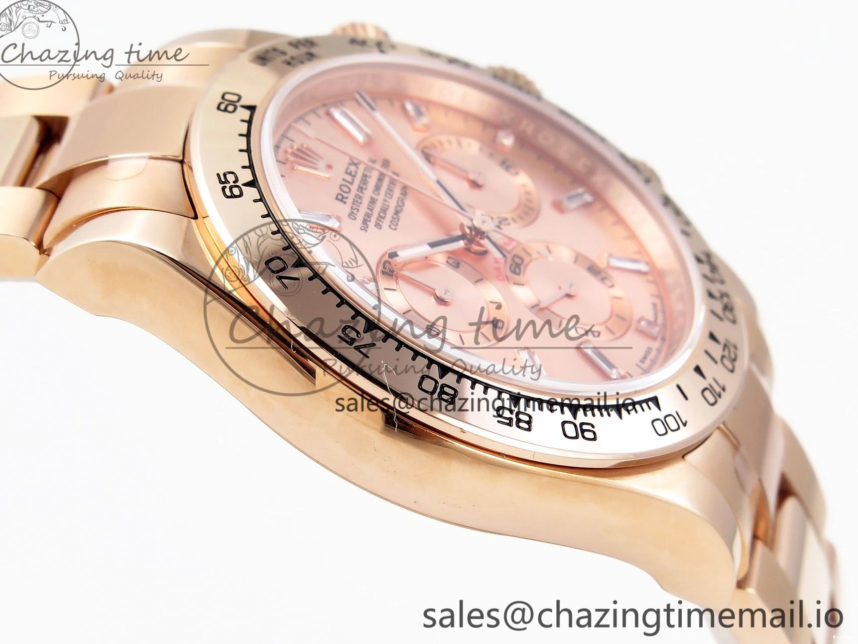 MiroTime 0402 Bold Daytona 116505 KING 1:1 Best Edition RG Crystal Dial on RG Bracelet SH 1938